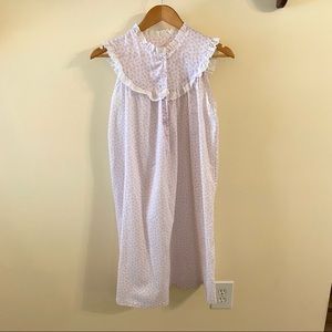 Vintage Heiress Lavender Lace Floral Nightgown
